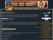 Tablet Screenshot of bigbadrobots.com